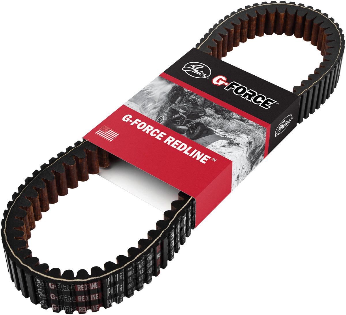 ぷりれんです。 【GOOD GRIEF!】Border Belt Redline Drive Belt for Polaris Pro XP, XPT, Turbo-S, and Ripp Tied