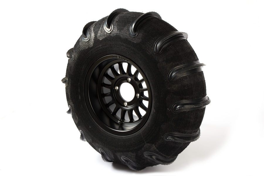 Custom Buffed Paddle Tires and Wheel Set (CanAm)