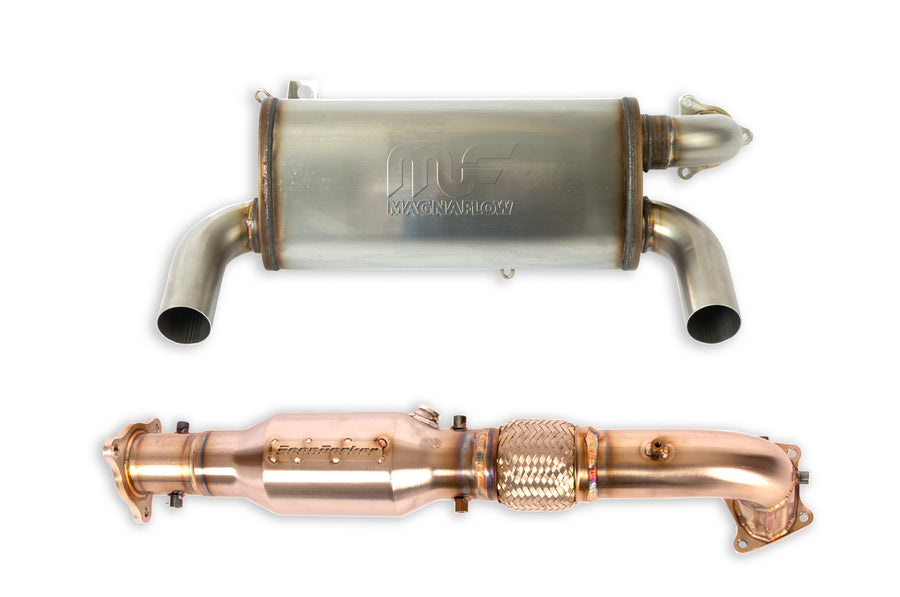 Double Down Muffler with High flow Downpipe for RZR Pro XP